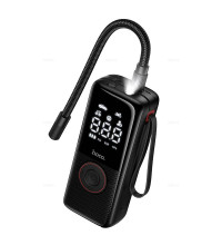 Насос Hoco ZP18 Portable smart air pump, 4000mAh, 10.3bar, black