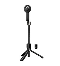 Hoco K35 Magnifico magnetic live broadcast holder, магсейф, с треногой, 0.9m, black