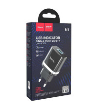 Hoco N1 2.4А, 1USB, black
