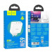 Hoco N30 Glory PD65w three-port (С+C+U) Gan charger, white