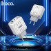 Hoco C136A Rock PD45W (C+U) charger, white