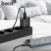 Hoco C141A Smart dual-port charger (EU), 2USB, 2.1А, black