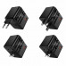 Hoco AC31 Changer 3-port PD25W (2C1A) universal travel charger, black