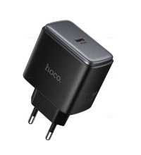 Hoco C159A Upgrade  single port PD65w GAN charger, black