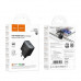 Hoco C159A Upgrade  single port PD65w GAN charger, black