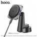 Hoco HW16 Speed wireless fast charging car holder (center console), на панель, Qi 15w, black