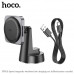 Hoco HW16 Speed wireless fast charging car holder (center console), на панель, Qi 15w, black