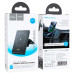 Hoco HW19 Precious magnetic wireless fast charging car holder, в решетку, Qi 15w, black