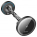 Hoco HW26 Jacques metal magnetic wireless fast charging car holder, на панель, Qi 15w, gray