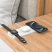 Hoco CQ5 Step 3-in-1 magnetic wireless fast charger (for iWatch), white