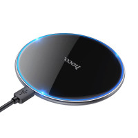 Hoco CW6 Pro Easy 15w Wireless Fast Charger, black