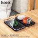 Hoco CQ13 Triumph 3-in-1 travel folding wireless fast charger, black