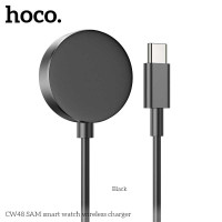 Hoco CW48 SAM smart watch Wireless Charger for SAM Watch 1-5, 1A input, 2.5W QI output, black