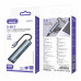 Jokade JC011 5-in-1 Type-C adapter, 3хUSB3.0 + SD & microSD, black