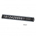 Jokade JF032 Allunum Alloy Hidden Stop Sing, автовизитница, парковочная карта, black