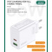 Jokade JB045 dual port PD65w Charger (EU), white