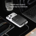 Momax 1-Power Q.Pass2 10000mAh Magnetic Wireless Battery Pack, 18mm, PD30w, Qi 25w (IP168Q22) black