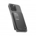 Momax qMAG X 5000mAh Magnetic Wireless Battery Pack, 8.3mm, PD20w, Qi 15w (IP116D) black