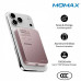 Momax qMAG X1 10000mAh Magnetic Wireless Battery Pack, 13mm, PD20w, Qi 15w (IP117A) pink