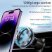 Momax CM25A Q.Mag Mount 5 Magnetic wireless charging car mount, 15w, на решетку, black