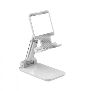 Somostel Fordable Phone Stand With Mirror, складная подставка на стол (SMS-ZB03) white