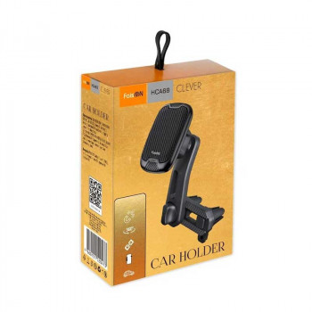 FaisOn HCA68 Clever Vent Holder, держатель в решетку, магнитный, черный 