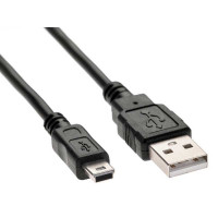 Telecom miniUSB 1.8m (TC6911BK) black