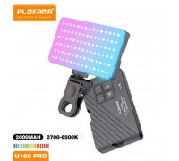 Plokama U160 Pro RGB LED, 2000mah, 2700-6500K, 90min