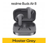Realme Buds Air 8, LHDC, Ai, ANC 55dB, BT 5.4 (RMA2503) master grey