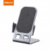 Recci RCW-30 Wireless Charger Desktop Stand, QI 15W, металлическая, grey