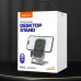 Recci RCW-30 Wireless Charger Desktop Stand, QI 15W, металлическая, grey
