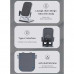 Recci RCW-30 Wireless Charger Desktop Stand, QI 15W, металлическая, grey