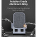 Recci RCW-30 Wireless Charger Desktop Stand, QI 15W, металлическая, grey