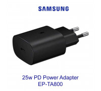Samsung 25w PD Power Adapter, 1C (EP-TA800) black