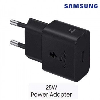 Samsung 25w PD Power Adapter (LOW Standby), 1C (EP-T2510) black