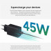 Samsung 45w PD Power Adapter, 1C (EP-T4510) white