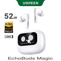 Ugreen WS211 EchoBuds Magic Hybrid ANC Earbuds, LDAC, 7h(35h) (55137) white