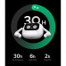 Ugreen WS211 EchoBuds Magic Hybrid ANC Earbuds, LDAC, 6h(30h) (55137) white
