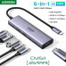 Ugreen USB-C Adapter 6-in-1, 2xUSB3.1+HDMI2.04K@60Hz+PD100w+2xUSB-C 10Gbps CM511 35999