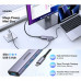 Ugreen USB-C Adapter 5-in-1, 3xUSB3.0+HDMI2.0 4K@60Hz+PD100w, model CM478 (gray)  35178