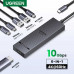 Ugreen USB-C Adapter 6-in-1, 2xUSB3.0+HDMI2.04K@60Hz+PD100w+2xUSB 10Gbps CM818 45363