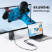 Ugreen USB-C Adapter 6-in-1, 2xUSB3.0+HDMI2.04K@60Hz+PD100w+2xUSB 10Gbps CM818 45363