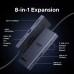 Ugreen USB-C Adapter 8-in-1, PD100w+USB2.0+USB 3.1+TF/SD+HDMI 4K 60Hz+2xUSB-C 10gbps, 75027