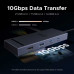 Ugreen USB-C Adapter 8-in-1, PD100w+USB2.0+USB 3.1+TF/SD+HDMI 4K 60Hz+2xUSB-C 10gbps, 75027