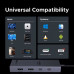 Ugreen USB-C Adapter 8-in-1, PD100w+USB2.0+USB 3.1+TF/SD+HDMI 4K 60Hz+2xUSB-C 10gbps, 75027