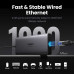 Ugreen USB-C Adapter 9-in-1, PD100w+2xUSB3.0+USB 3.1+TF/SD+HDMI2.0 60Hz+ RJ45+USB-C 10gbps, 15532