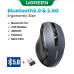 Ugreen Ergonomic Wireless Mouse, 4000dpi, RF + Bluetooth, MU006, 90855, black