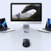 Ugreen Ergonomic Wireless Mouse, 4000dpi, RF + Bluetooth, MU006, 90855, black
