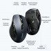 Ugreen Ergonomic Wireless Mouse, 4000dpi, RF + Bluetooth, MU006, 90855, black
