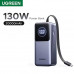 Ugreen PB723 130w power bank 20000mah with build-in cable, PD 100w, 55365B, gray